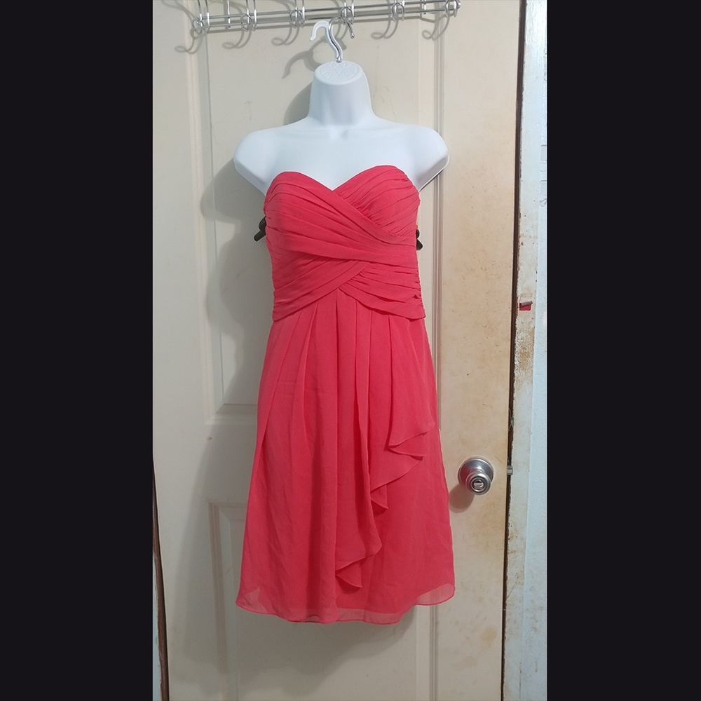 David's Bridal, Guava, Dress, pre owned, worn once